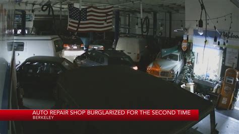 Berkeley auto repair shop burglarized for the second time